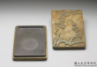 图片[2]-Songhua rectangular purple inkstone, Qing dynasty, Qianlong reign (1736-1795)-China Archive